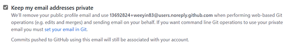 GitHub no reply email address