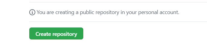 Create GitHub repository