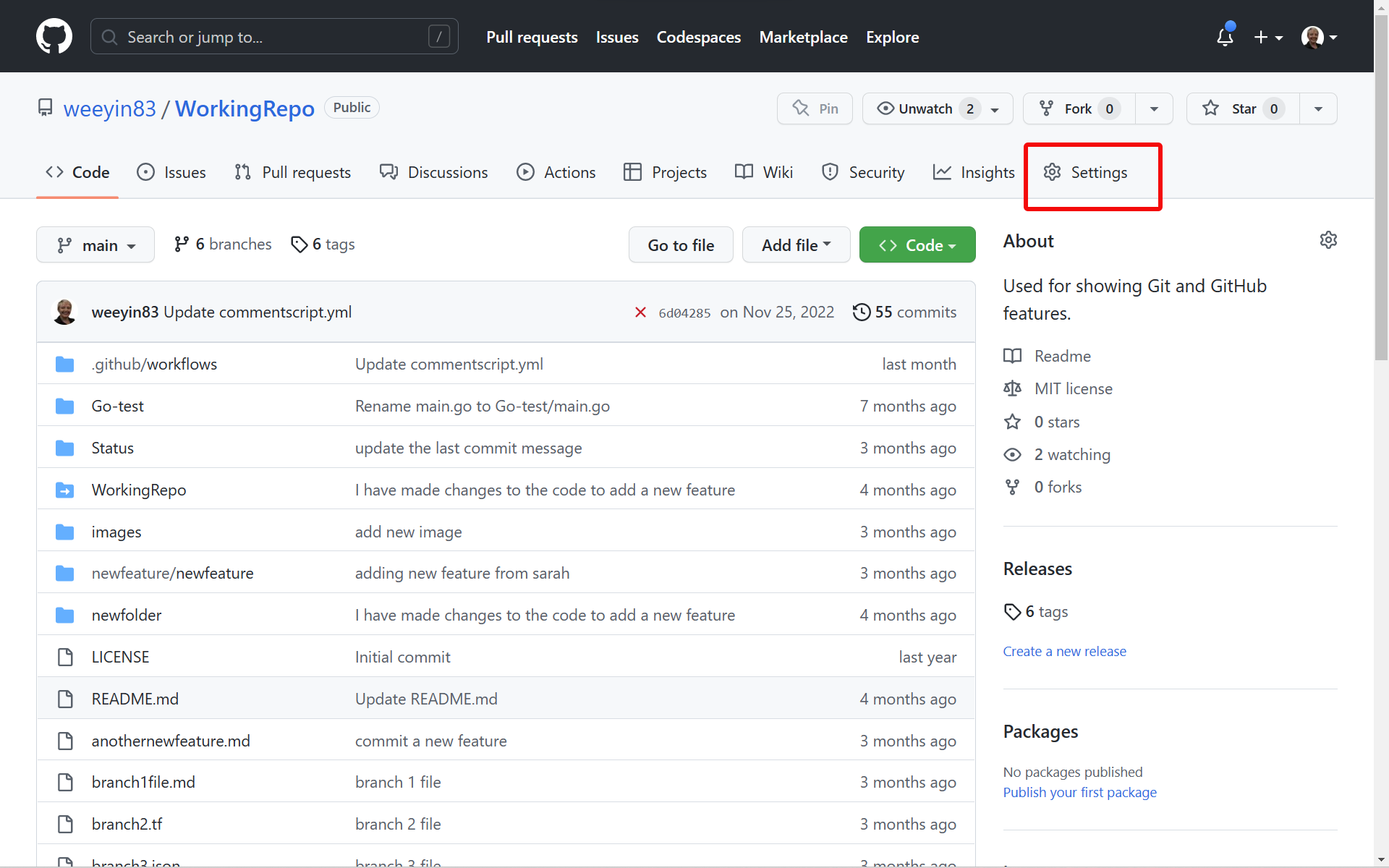 GitHub Actions Secrets