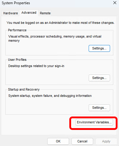 Windows 11 System Properties