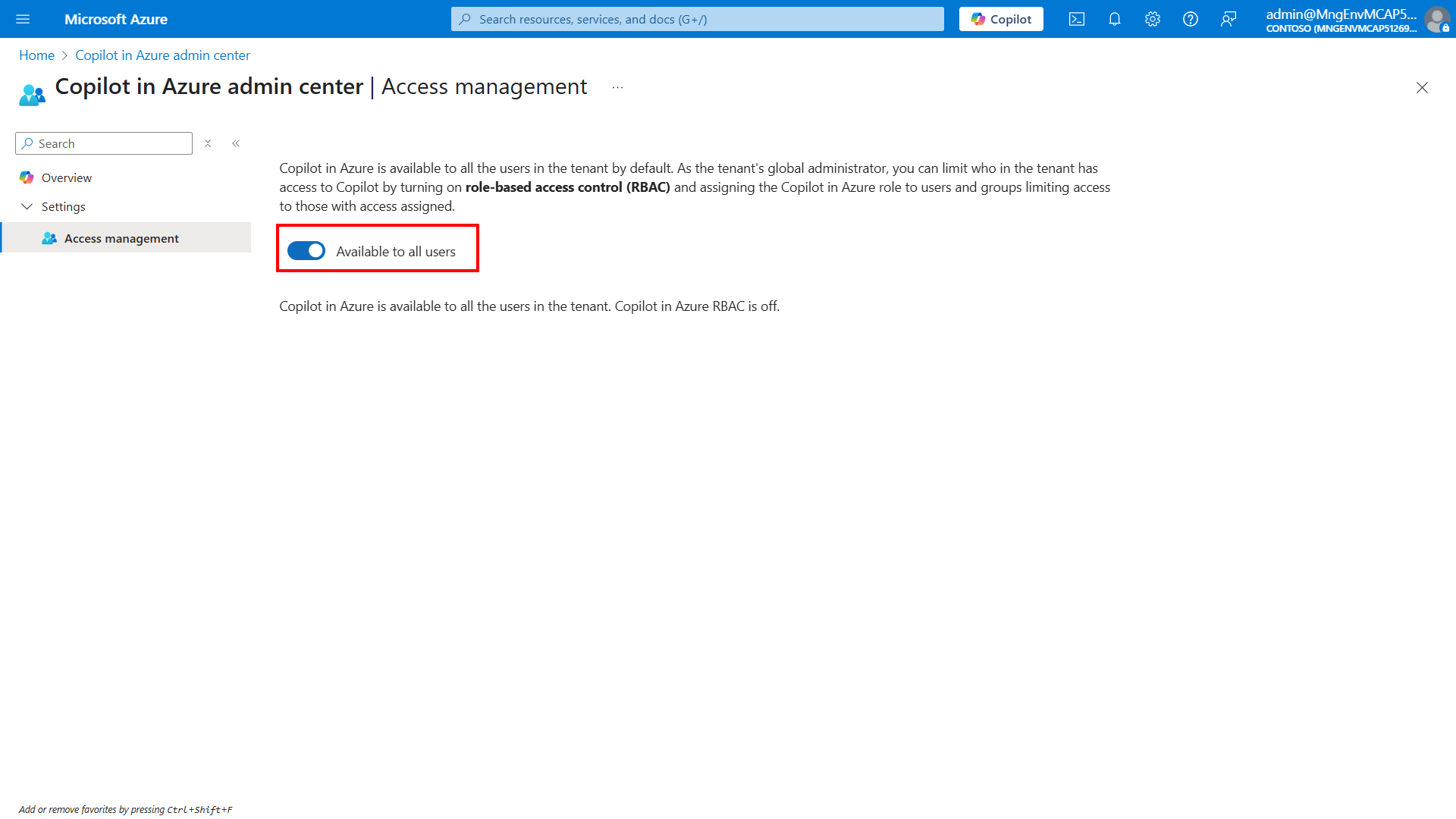 Copilot in Azure explained