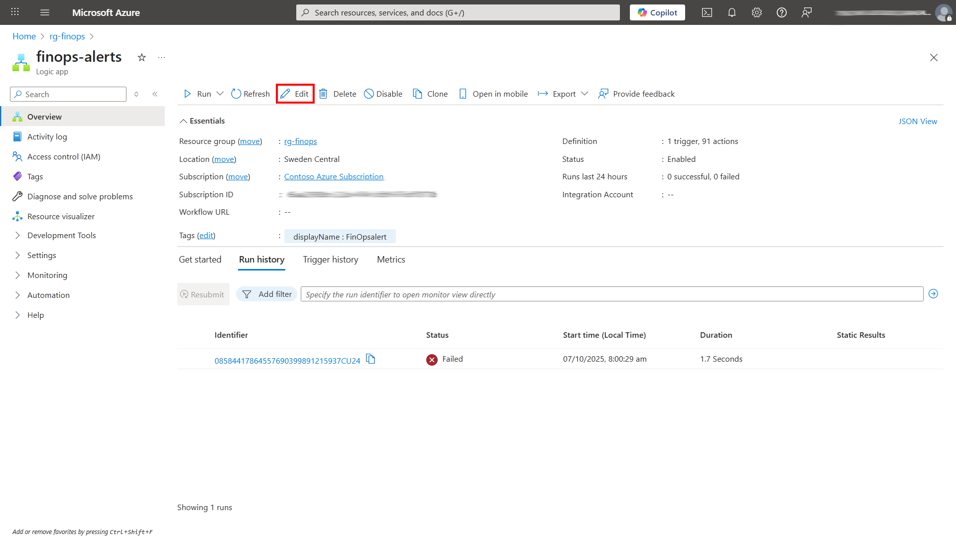 Azure Logic App