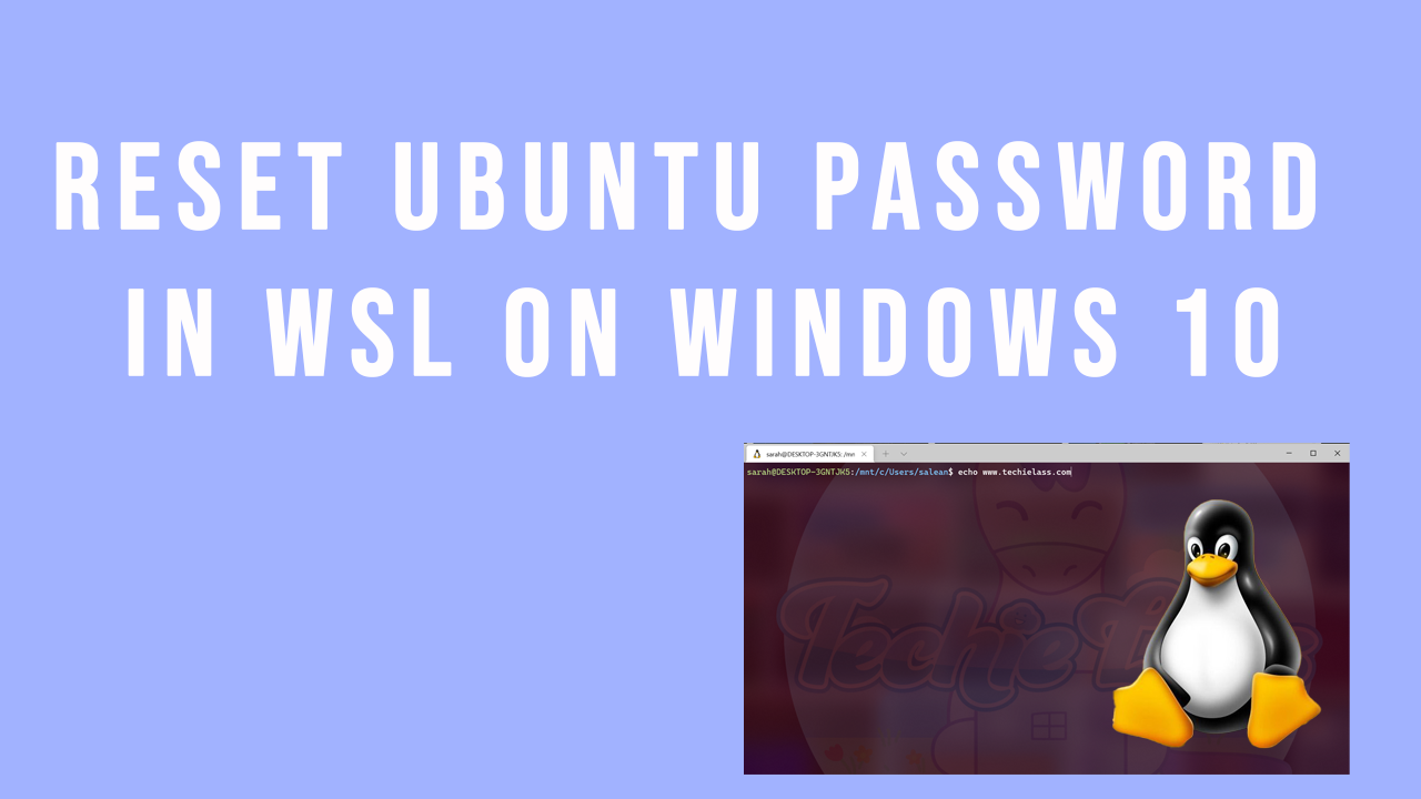 resetting windows 10 password with linux