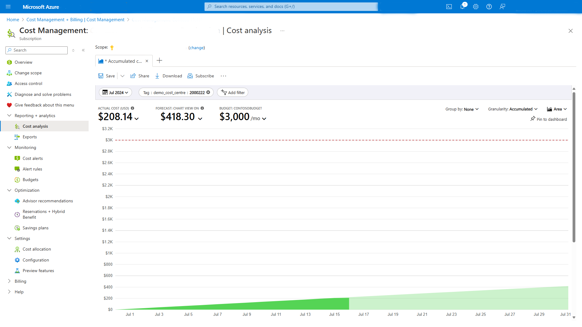 filter-azure-costs-by-tags