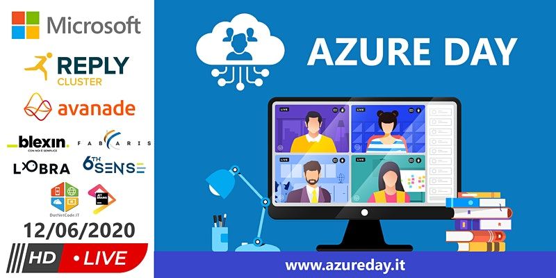 Speaking at Azure Day Rome 2020