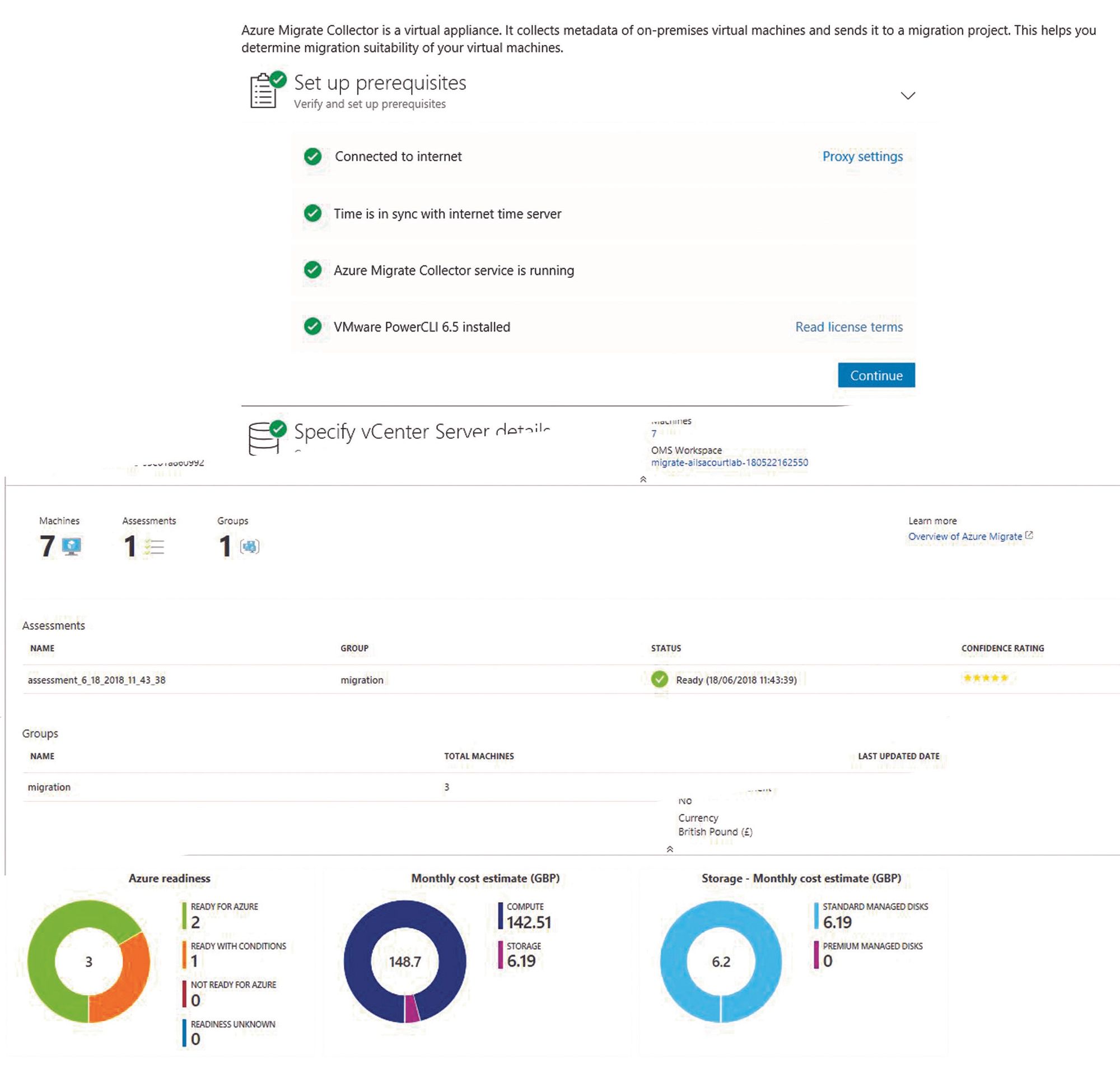 Getting hands on with Azure Migrate