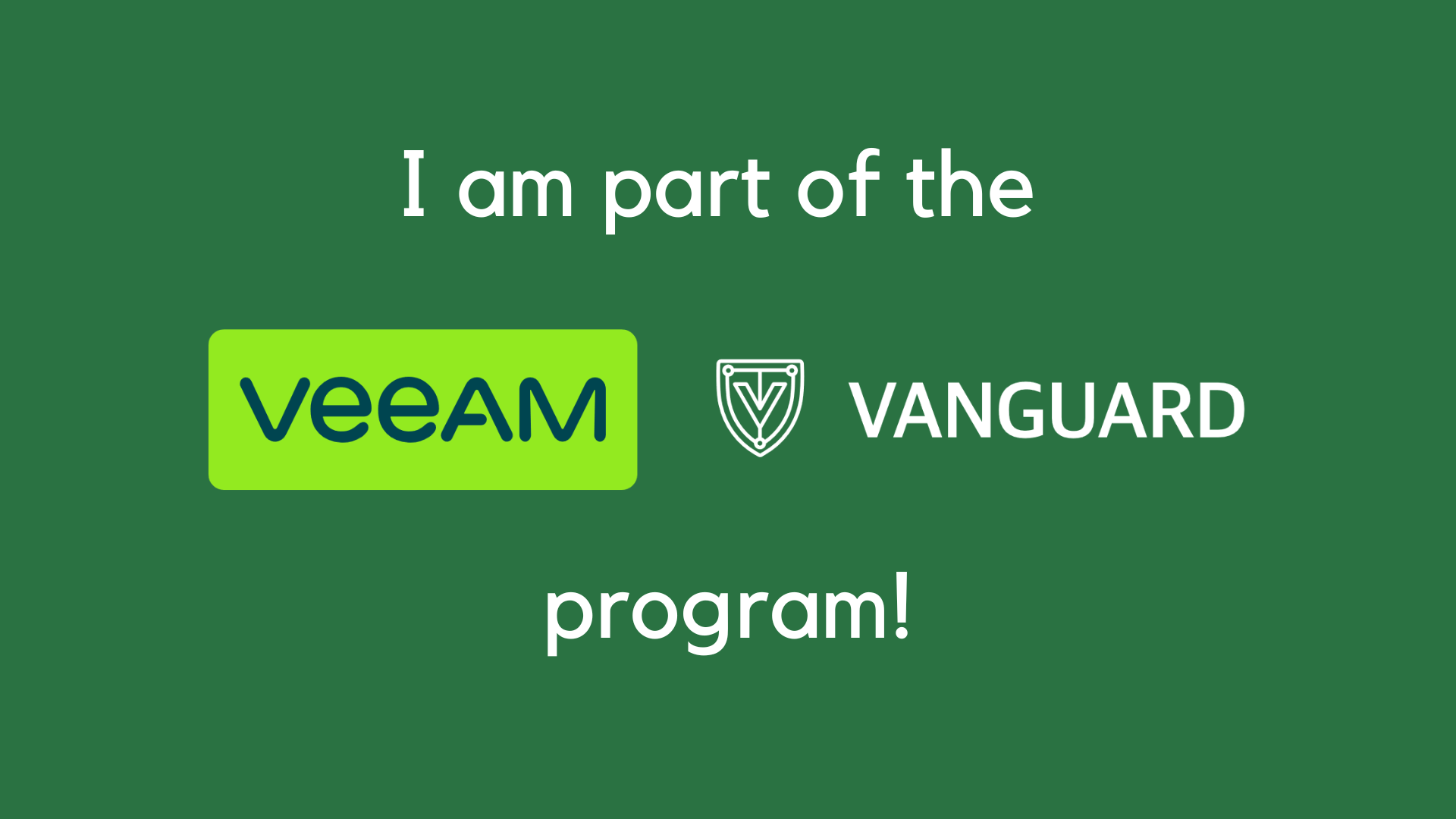 Veeam Vanguard 2023