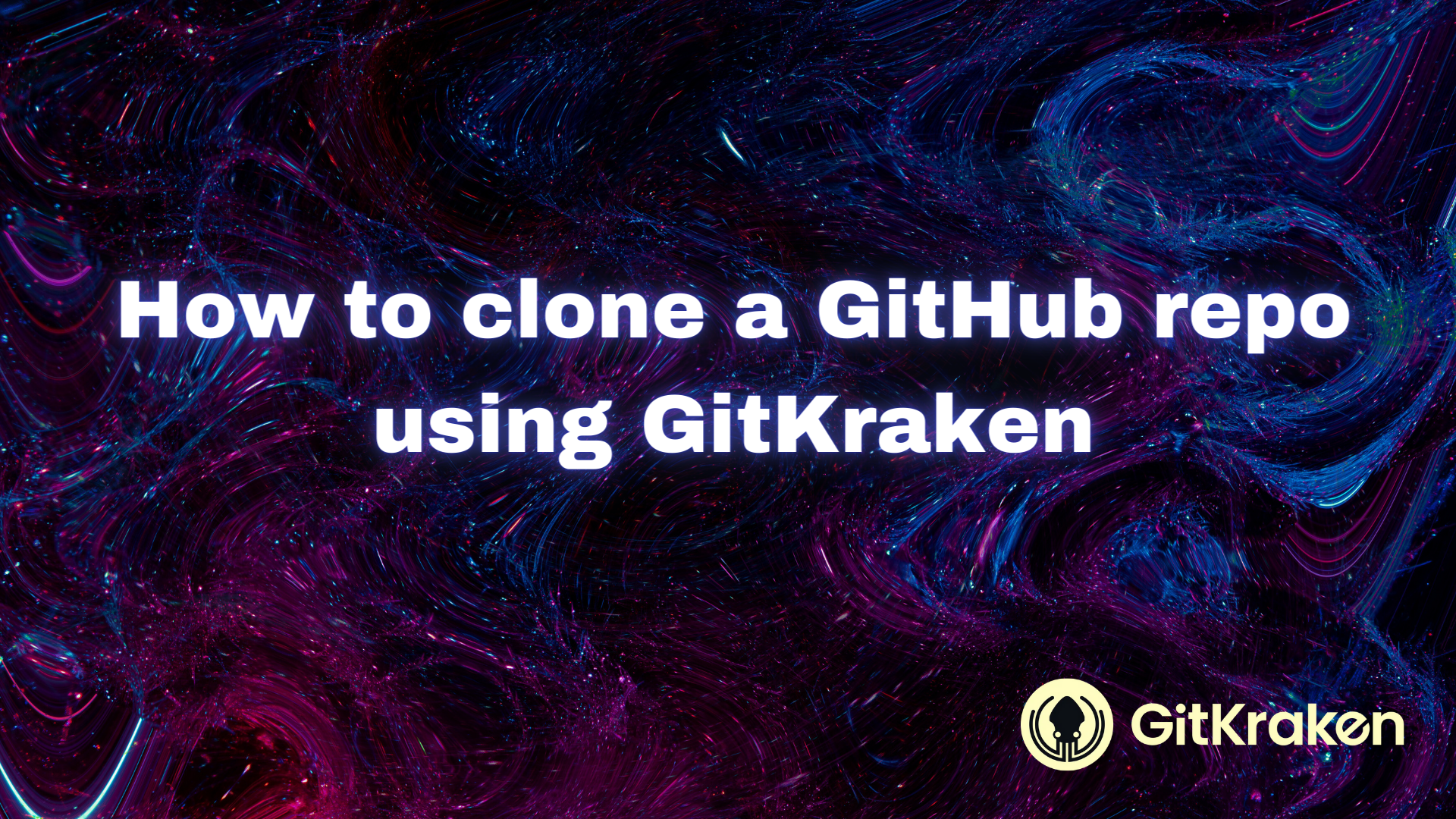 How to clone a GitHub repo using GitKraken