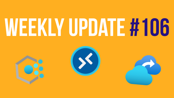 Weekly Update #106 - Azure Policy, Azure Site Recovery & Windows 11 in AVD