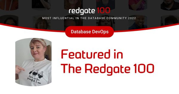 Redgate 100 - Most Influential in the Database Community 2022
