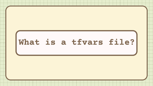 What is a tfvars file in Terraform and how do you use it?